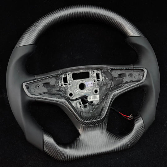 IN STOCK - 2016+ Chevrolet Cruze Heated Carbon Fiber Steering Wheel - Steering Wheels