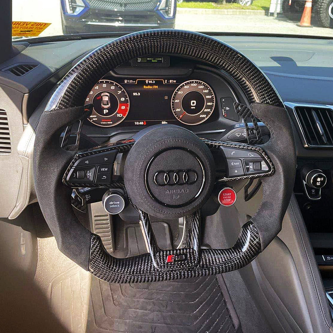 2016+ Audi R8/TT Carbon Fiber Steering Wheel