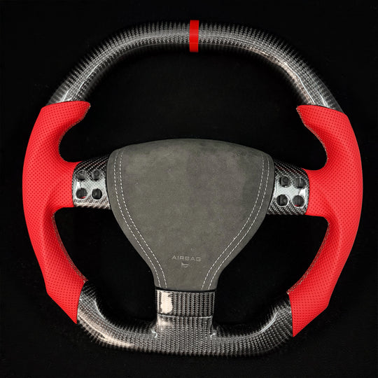 2004-2009 Volkswagen/VW MK5 Golf/Jetta Carbon Fiber Steering Wheel
