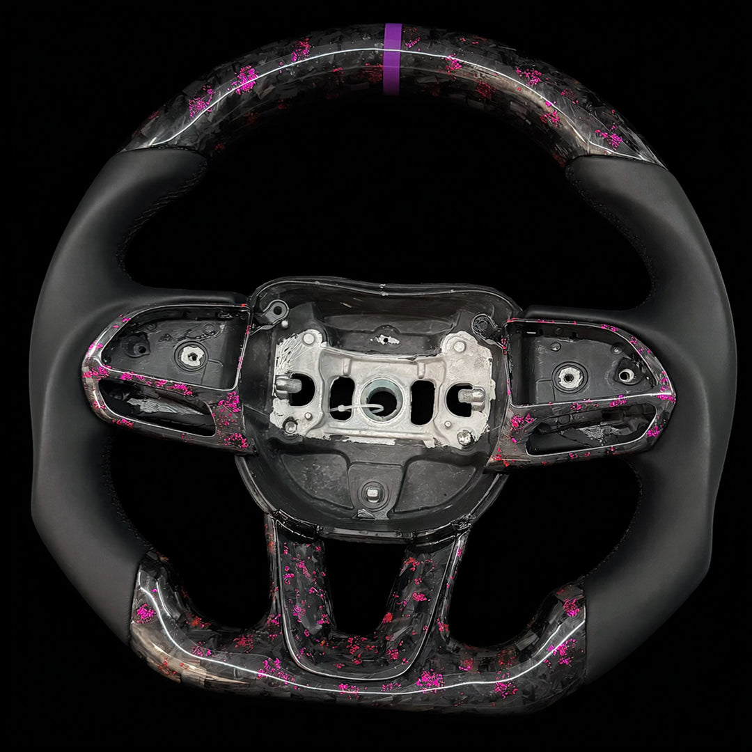 2015-2023 Dodge Charger/Challenger/Durango/WK2 Jeep SRT/Trackhawk Carbon Fiber Steering Wheel