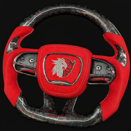 2015-2023 Dodge Charger/Challenger/Durango/WK2 Jeep SRT/Trackhawk Carbon Fiber Steering Wheel
