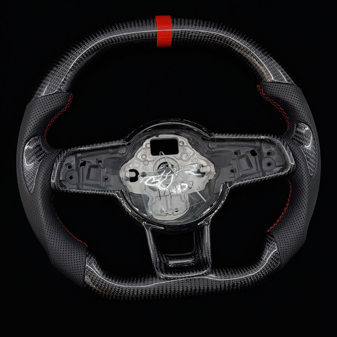 2015-2021 Volkswagen/VW Golf MK7 GTI/R/Jetta GLI Carbon Fiber Steering Wheel