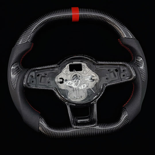 2015-2021 Volkswagen/VW Golf MK7 GTI/R/Jetta GLI Carbon Fiber Steering Wheel