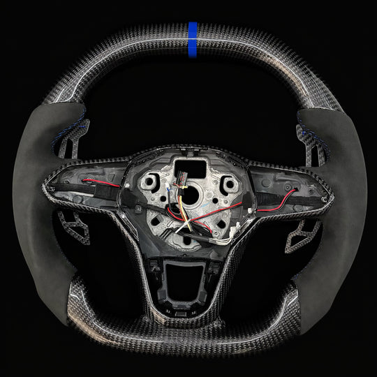 2022+ Volkswagen/VW Golf MK8 GTI/R/Jetta GLI Carbon Fiber Steering Wheel