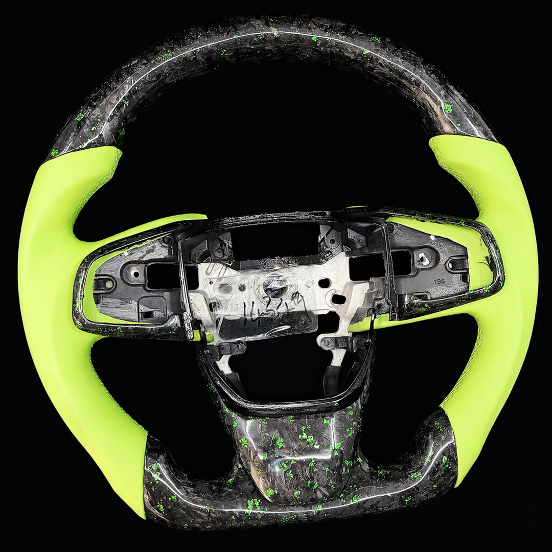 2016-2021 10th Gen Honda Civic Carbon Fiber Steering Wheel