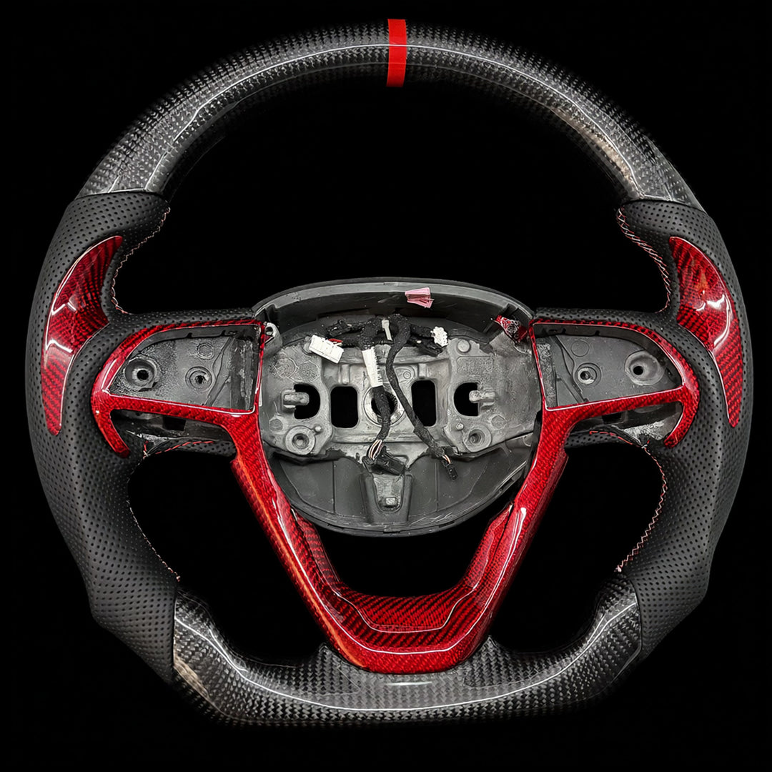 2014-2022 Jeep WK2 Grand Cherokee/Cherokee (non-SRT) Carbon Fiber Steering Wheel