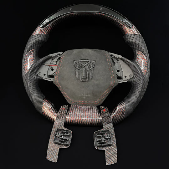 2016+ Chevrolet Camaro Carbon Fiber Steering Wheel