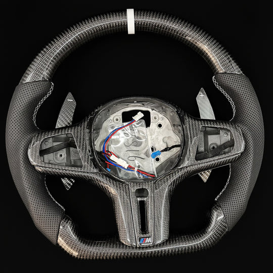 2017–2023 BMW G30 5-series M-Sport Carbon Fiber Steering Wheel