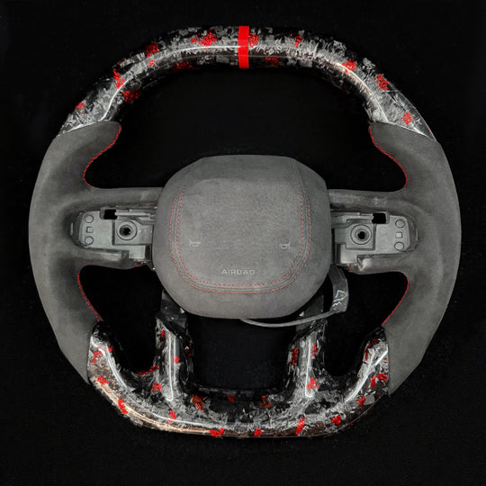 Volante de fibra de carbono Dodge RAM TRX 2021+