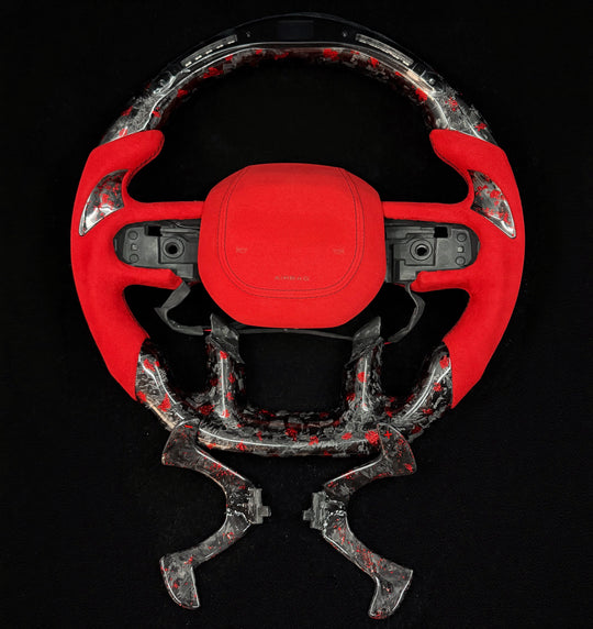 Volante de fibra de carbono Dodge RAM TRX 2021+