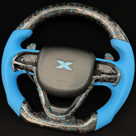 2014-2022 Jeep WK2 Grand Cherokee/Cherokee (non-SRT) Carbon Fiber Steering Wheel