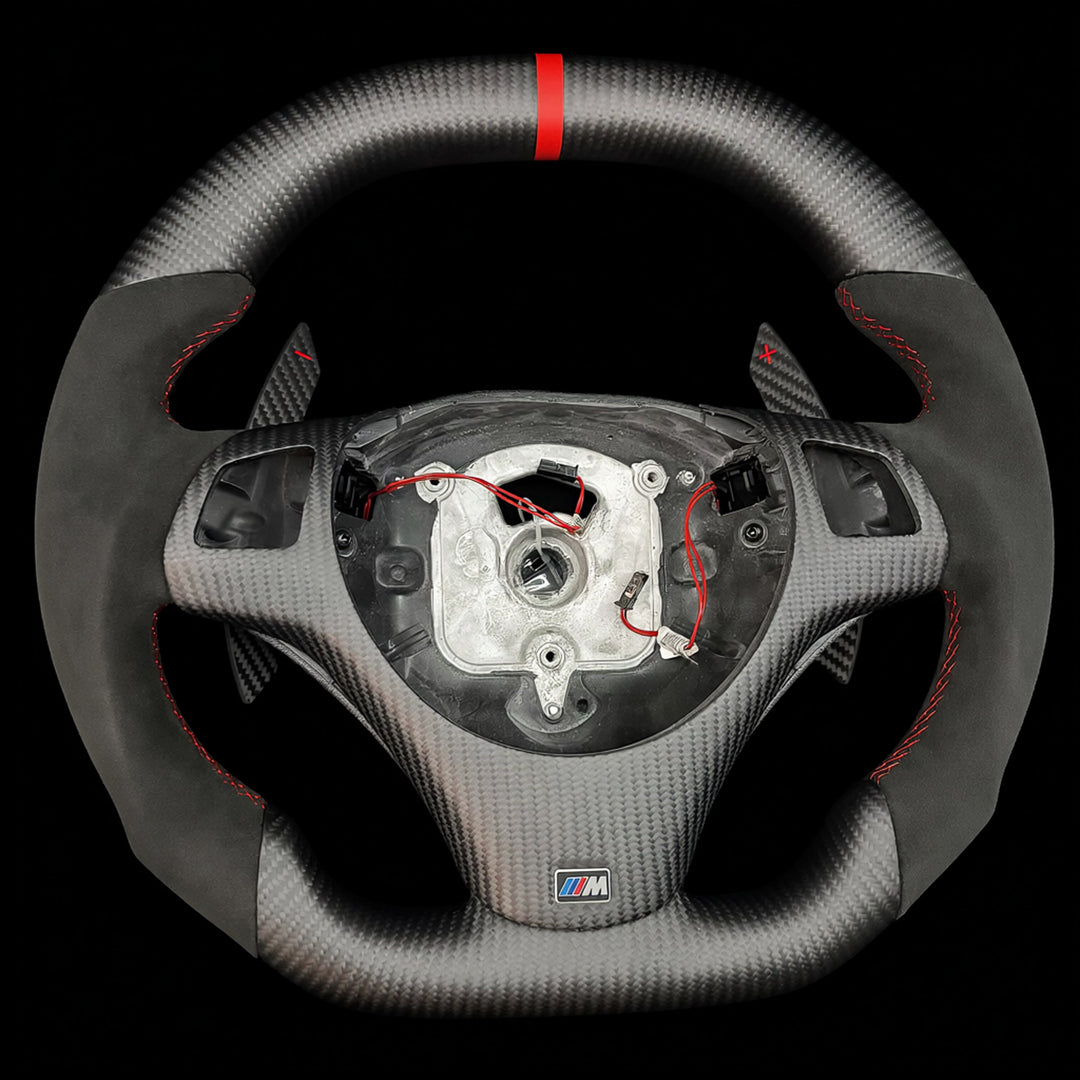 2006-2011 BMW E9X/E8X Sport Carbon Fiber Steering Wheel
