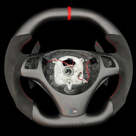 2006-2011 BMW E9X/E8X Sport Carbon Fiber Steering Wheel