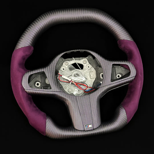 2017–2023 BMW G30 5-series M-Sport Carbon Fiber Steering Wheel