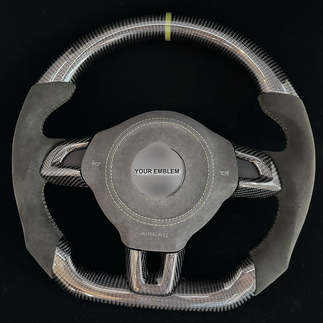 2010-2014 Volkswagen/VW MK6 Golf GTI/R/Jetta GLI Carbon Fiber Steering Wheel