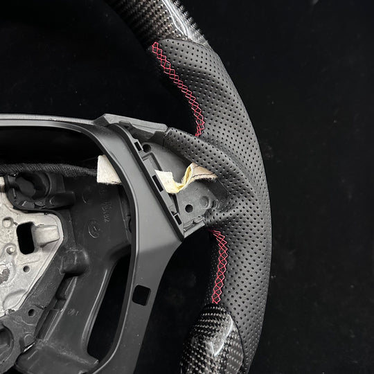IN STOCK - 2016+ 6th Gen Chevrolet Camaro Carbon Fiber Steering Wheel