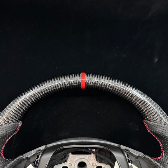 IN STOCK - 2016+ 6th Gen Chevrolet Camaro Carbon Fiber Steering Wheel