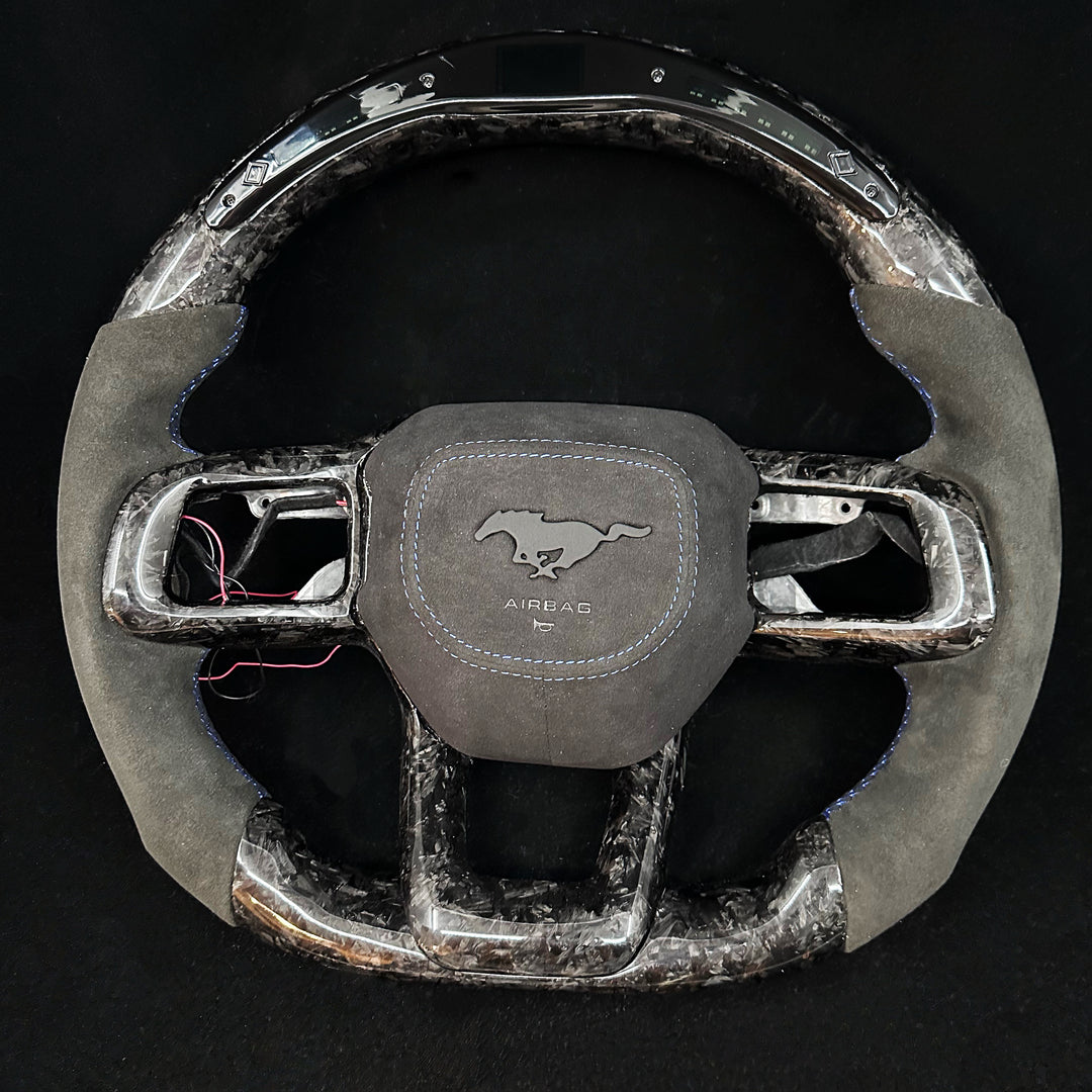 2024+ Ford Mustang S650 Carbon Fiber Steering Wheel