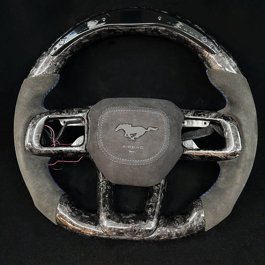 2024+ Ford Mustang S650 Carbon Fiber Steering Wheel