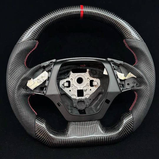 IN STOCK - 2016+ 6th Gen Chevrolet Camaro Carbon Fiber Steering Wheel