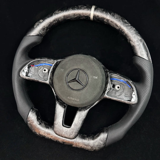 Mercedes Benz Custom Carbon Fiber Steering Wheel