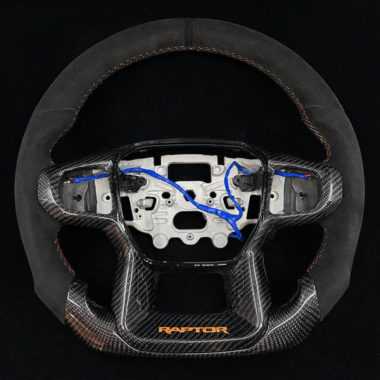 2024+ Ford Ranger Raptor Carbon Fiber Steering Wheel