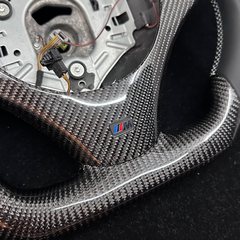 IN STOCK - 2006-2011 BMW E9X/E8X Sport Carbon Fiber Steering Wheel