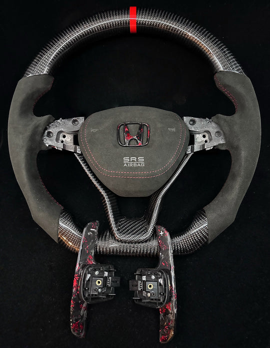 2018-2022 10th Gen Honda Accord Carbon Fiber Steering Wheel