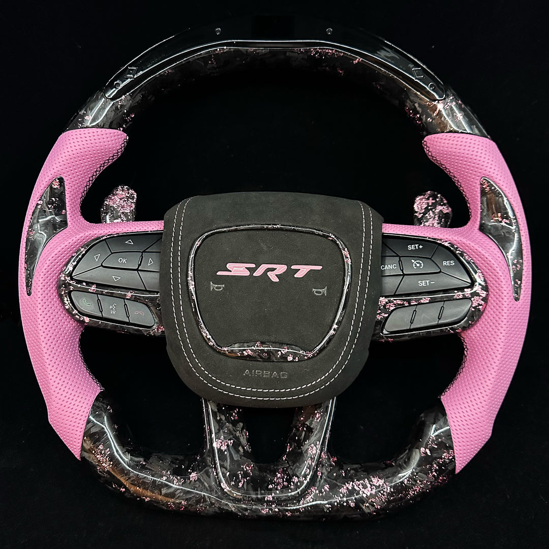 2015-2023 Dodge Charger/Challenger/Durango/WK2 Jeep SRT/Trackhawk Carbon Fiber Steering Wheel