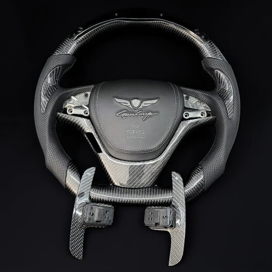 2010-2016 Hyundai Genesis Coupe Carbon Fiber Steering Wheel