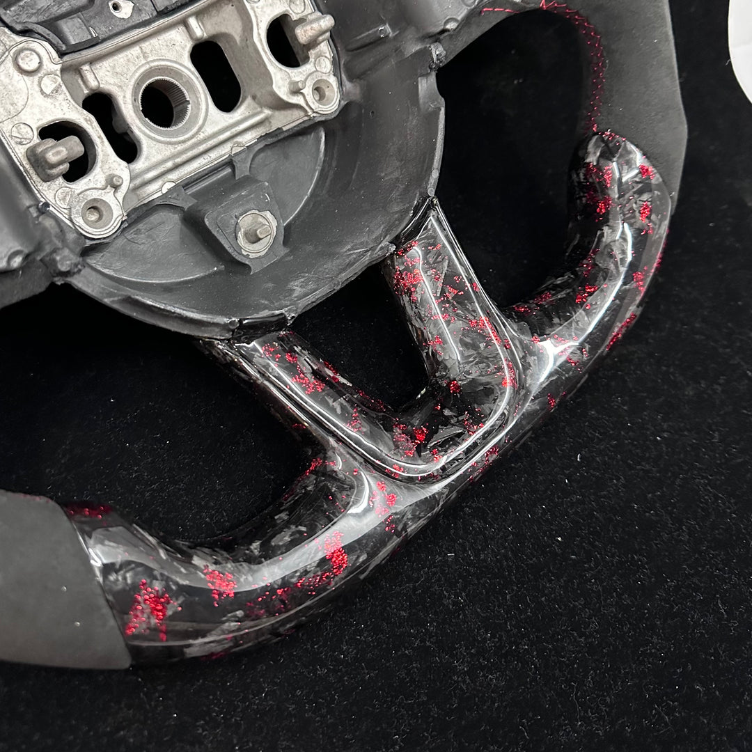 IN STOCK - 2015-2023 Dodge Charger/Challenger/Durango/WK2 Jeep SRT/Trackhawk Carbon Fiber Steering Wheel