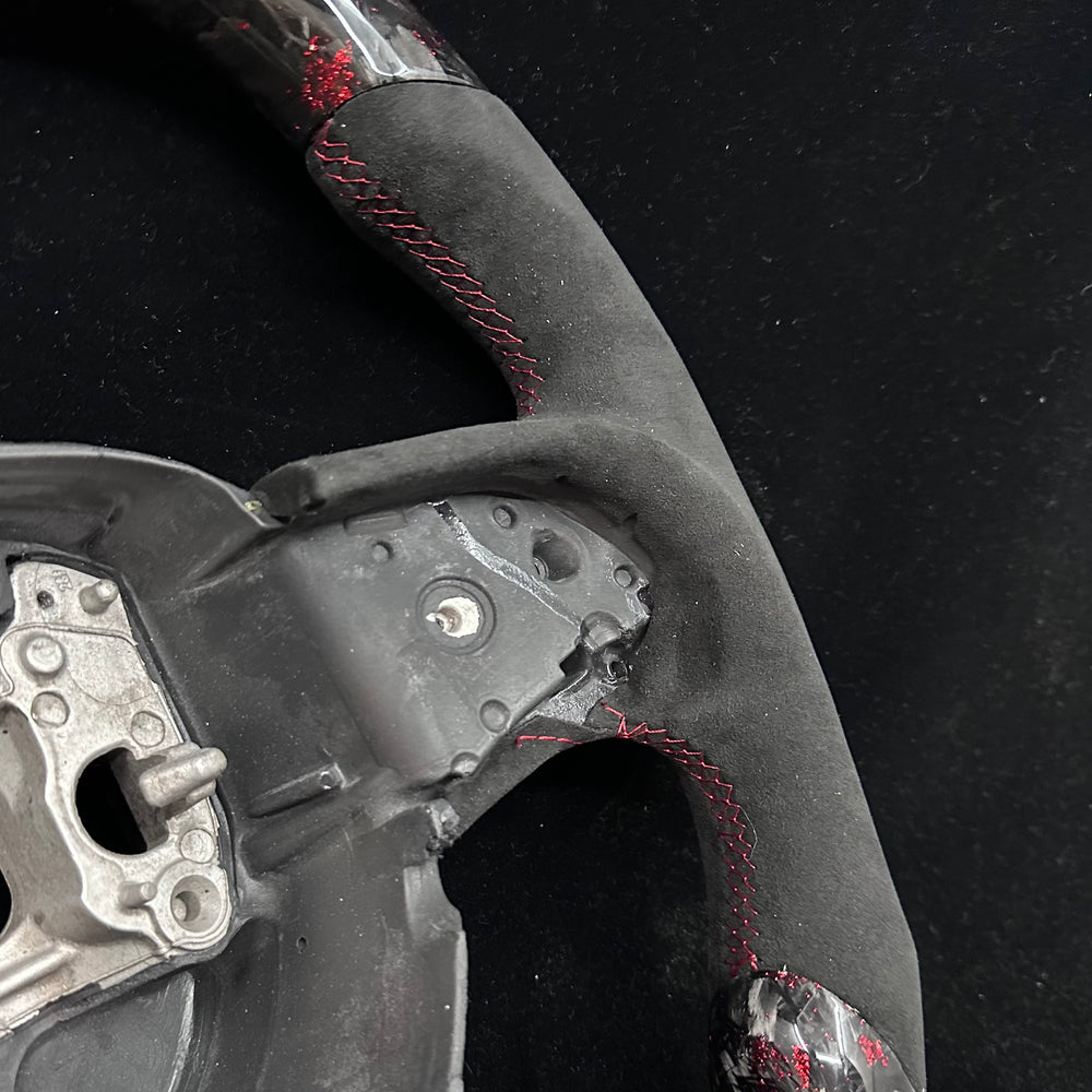 IN STOCK - 2015-2023 Dodge Charger/Challenger/Durango/WK2 Jeep SRT/Trackhawk Carbon Fiber Steering Wheel