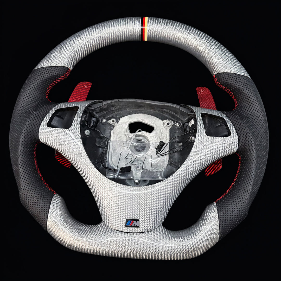 2006-2011 BMW E90/E91/E93/E82 Volante deportivo de fibra de carbono