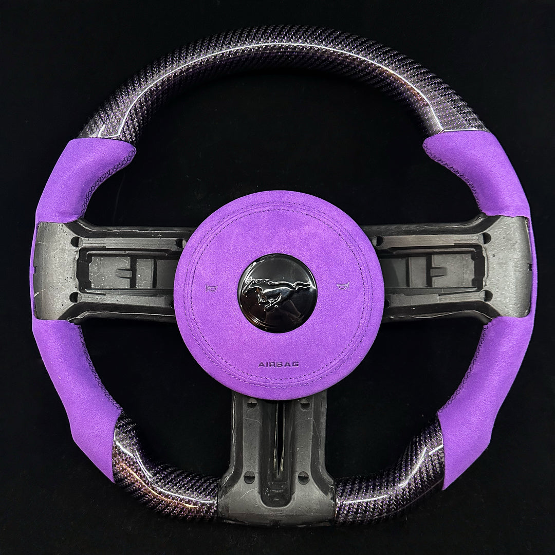 2010-2014 Ford S197 Mustang Carbon Fiber Steering Wheel