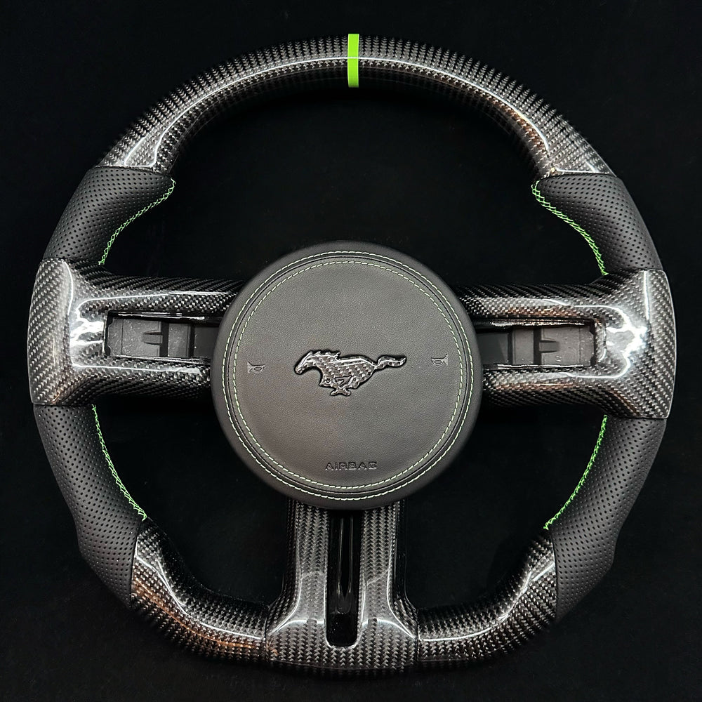 2010-2014 Ford S197 Mustang Carbon Fiber Steering Wheel