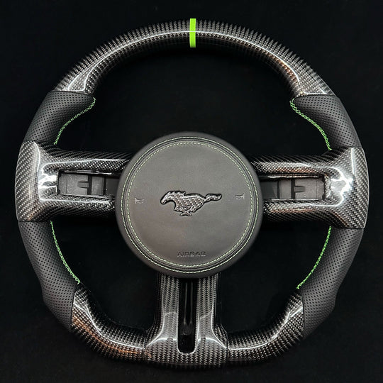 2010-2014 Ford S197 Mustang Carbon Fiber Steering Wheel
