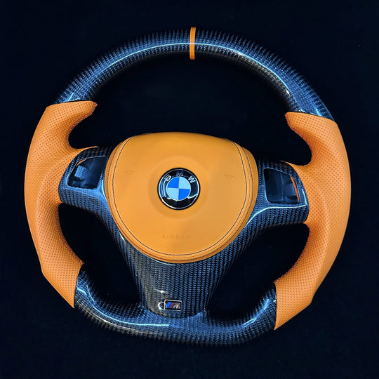 2006-2011 BMW E9X/E8X Sport Carbon Fiber Steering Wheel
