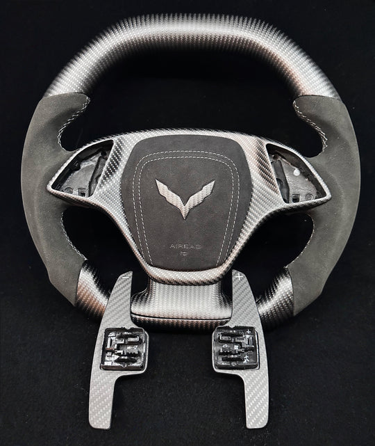 2014-2019 Chevrolet C7 Corvette Carbon Fiber Steering Wheel