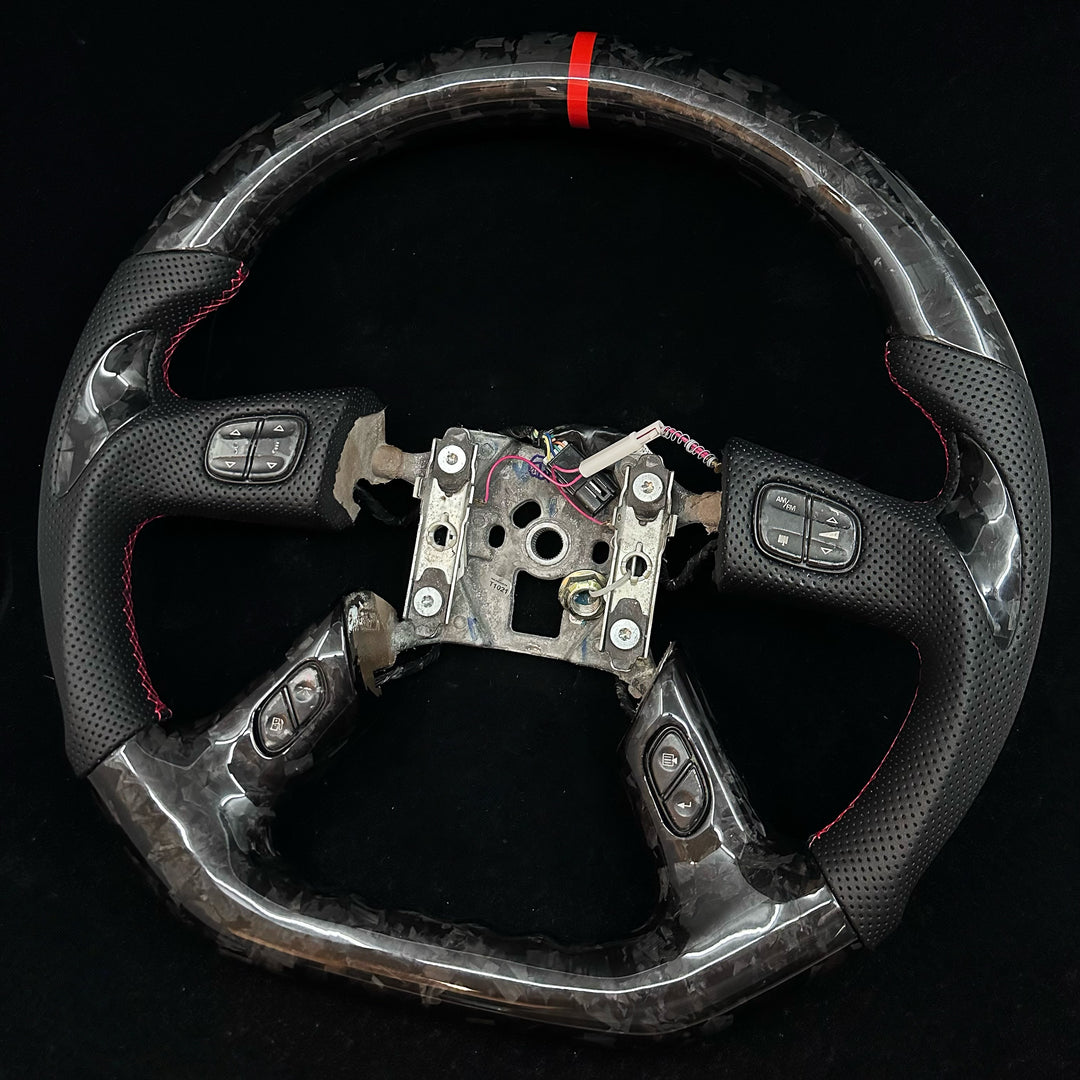 2003-2006 Chevrolet Silverado/TRAILBLAZER, GMC YUKON/SIERRA Carbon Fiber Steering Wheel