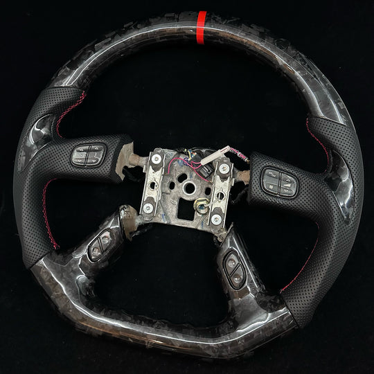 2003-2006 Chevrolet Silverado/TRAILBLAZER, GMC YUKON/SIERRA Carbon Fiber Steering Wheel