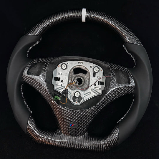 IN STOCK - 2006-2011 BMW E9X/E8X Sport Carbon Fiber Steering Wheel