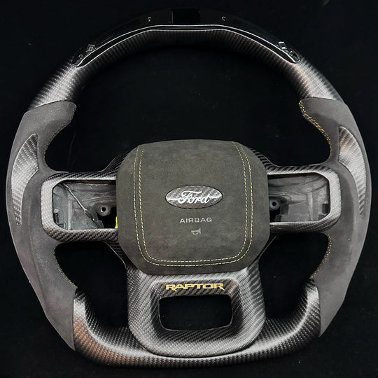 2021+ Ford F150 Raptor Carbon Fiber Steering Wheel