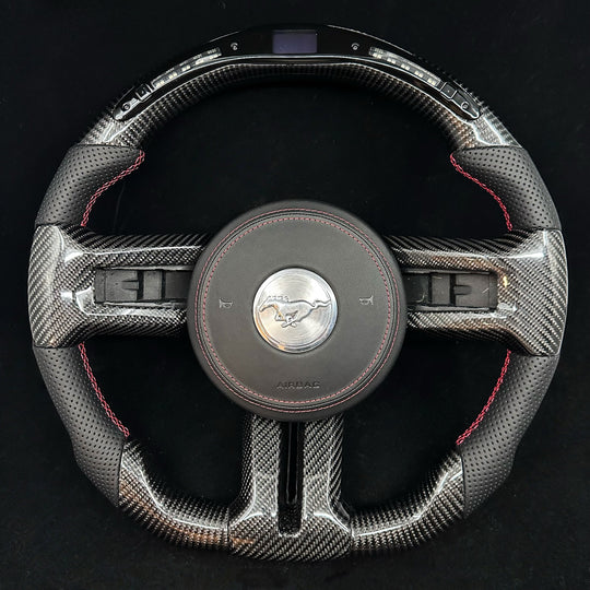 2010-2014 Ford S197 Mustang Carbon Fiber Steering Wheel