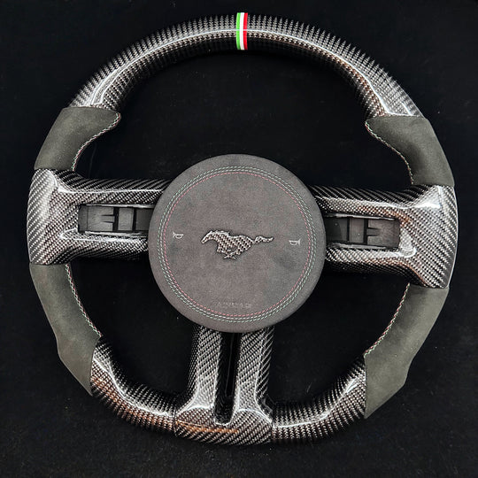 2010-2014 Ford S197 Mustang Carbon Fiber Steering Wheel