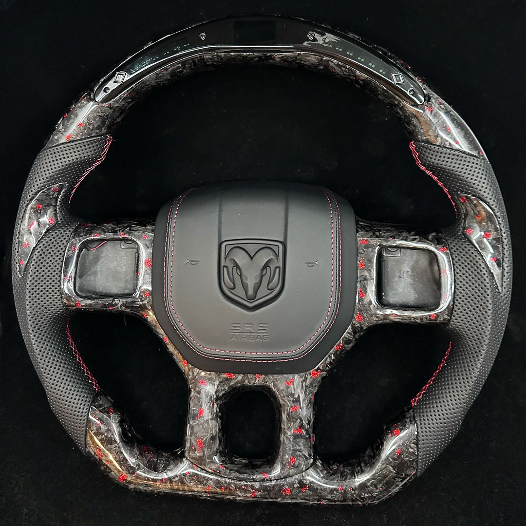 2012-2018 Dodge RAM Carbon Fiber Steering Wheel