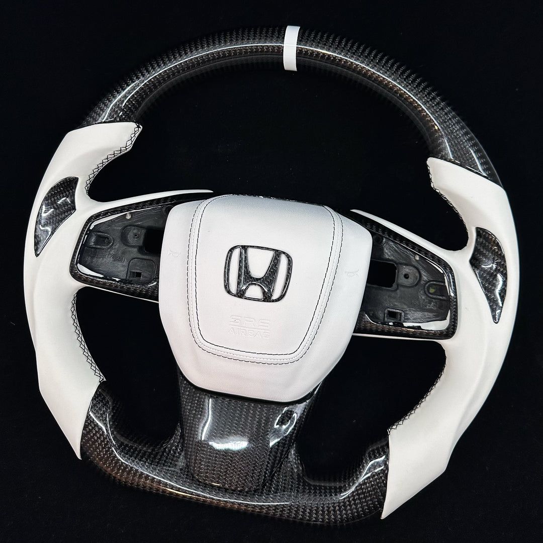 2016-2021 10th Gen Honda Civic Carbon Fiber Steering Wheel