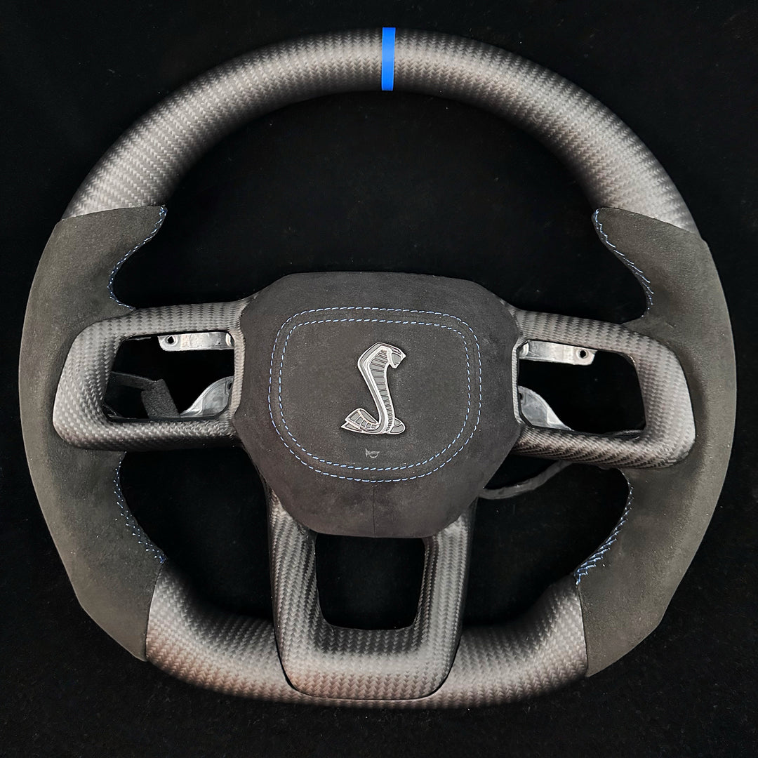2024+ Ford Mustang S650 Carbon Fiber Steering Wheel