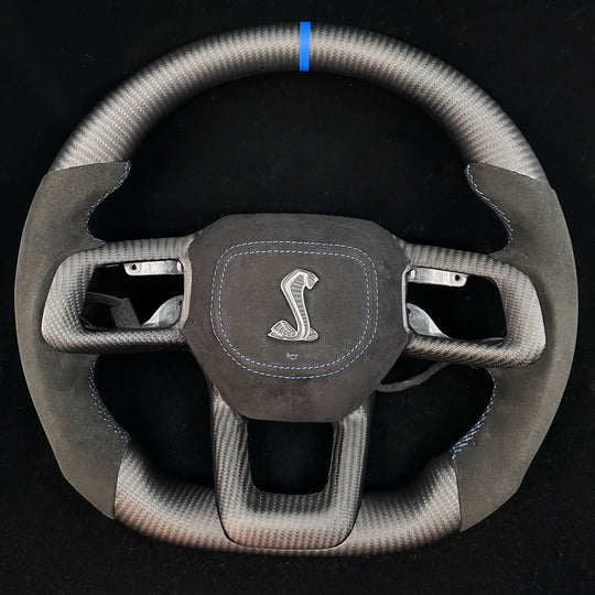 2024+ Ford Mustang S650 Carbon Fiber Steering Wheel