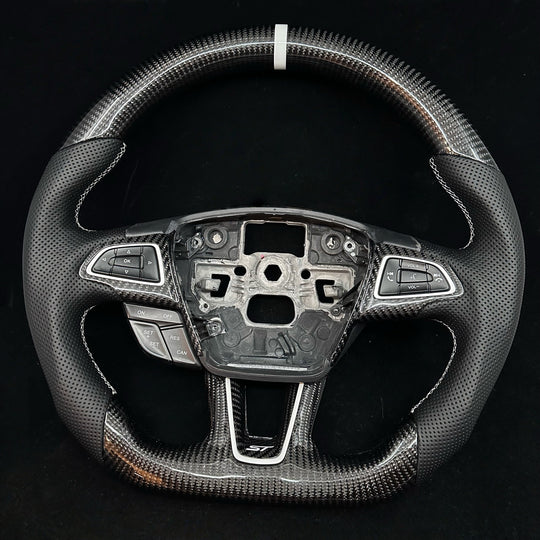 IN STOCK - 2015+ Ford Focus Carbon Fiber Steering Wheel