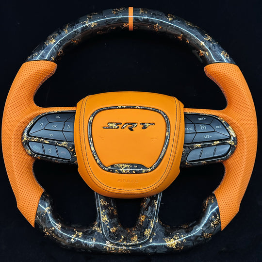 2015-2023 Dodge Charger/Challenger/Durango/WK2 Jeep SRT/Trackhawk Carbon Fiber Steering Wheel